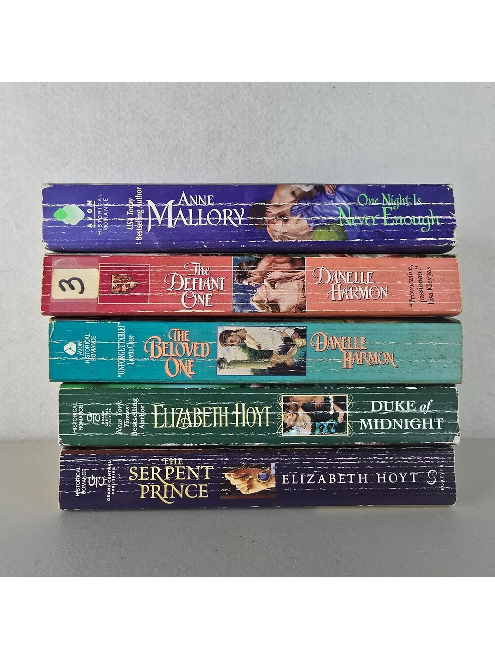 Historical Regency Romance Lot Elizabeth Hoyt Anne Mallory 5 Books Duke